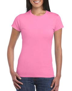 Gildan G640L - Softstyle® Ladies 4.5 oz. Junior Fit T-Shirt Azalea