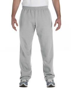 Gildan G184 - Heavy Blend 8 oz., 50/50 Open-Bottom Sweatpants Sport Grey