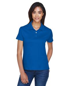 Devon & Jones DG200W - Pima-Tech Ladies Jet Pique Polo French Blue