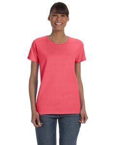 Gildan G500L - Heavy Cotton Ladies 5.3 oz. Missy Fit T-Shirt Coral Silk