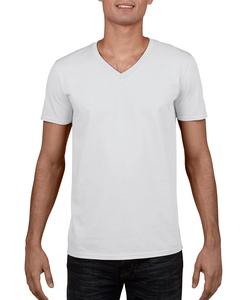 Gildan G64V - Softstyle® 4.5 oz. V-Neck T-Shirt White