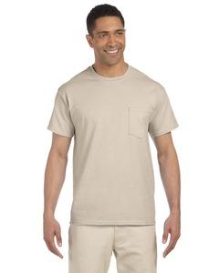 Gildan G230 - Ultra Cotton® 6 oz. Pocket T-Shirt (2300) Sand