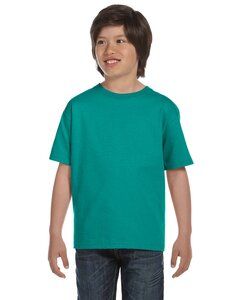 Gildan G800B - DryBlend® Youth 5.5 oz., 50/50 T-Shirt Jade Dome