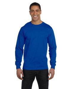 Gildan G840 - DryBlend® 9.2 oz., 50/50 Long-Sleeve T-Shirt Royal