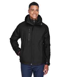Ash City North End 88178 - Caprice Men's 3-In-1 Jacket With Soft Shell Liner  Black