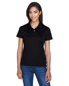 Devon & Jones DG200W - Pima-Tech Ladies Jet Pique Polo Black