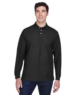 Devon & Jones D110 - Mens Pima Piqué Long-Sleeve Polo