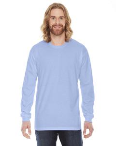 American Apparel 2007 - Unisex Fine Jersey Long-Sleeve T-Shirt Baby Blue