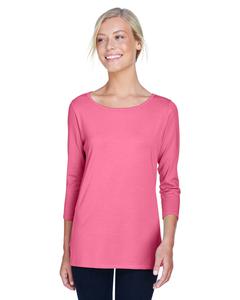 Devon & Jones DP192W - Perfect Fit Ladies Ballet Bracelet-Length Knit Top Charity Pink