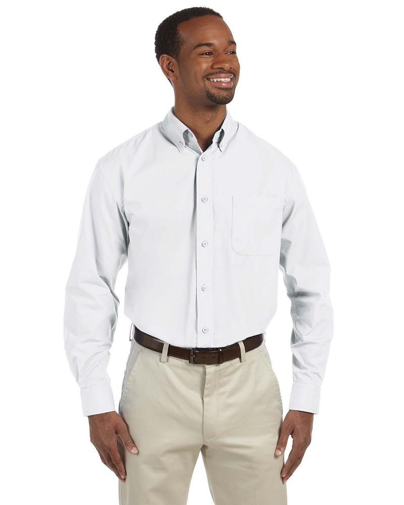 Harriton M510 - Men's 3.1 oz. Essential Poplin