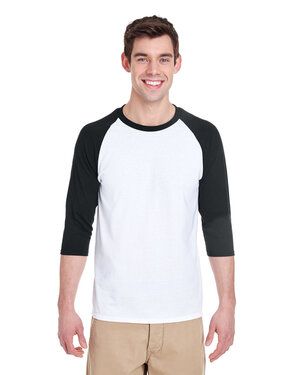 Gildan G570 - Heavy Cotton ¾-Sleeve Raglan