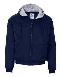 Augusta Sportswear 3280 - Hooded Fleece Lined Jacket Navy