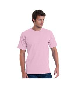 Bayside 5040 - USA-Made 100% Cotton Short Sleeve T-Shirt Pink