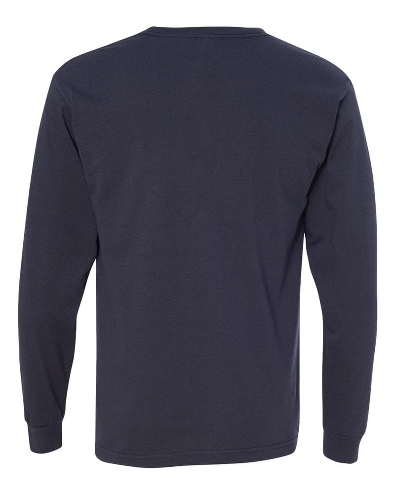 Bayside 5060 - USA-Made 100% Cotton Long Sleeve T-Shirt