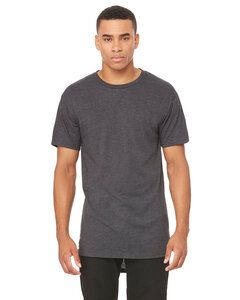 Bella + Canvas 3006 - Long Body Tee Dark Grey Heather