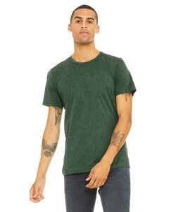Bella+Canvas 3413 - Unisex Triblend Short Sleeve T-Shirt Grass Green Triblend