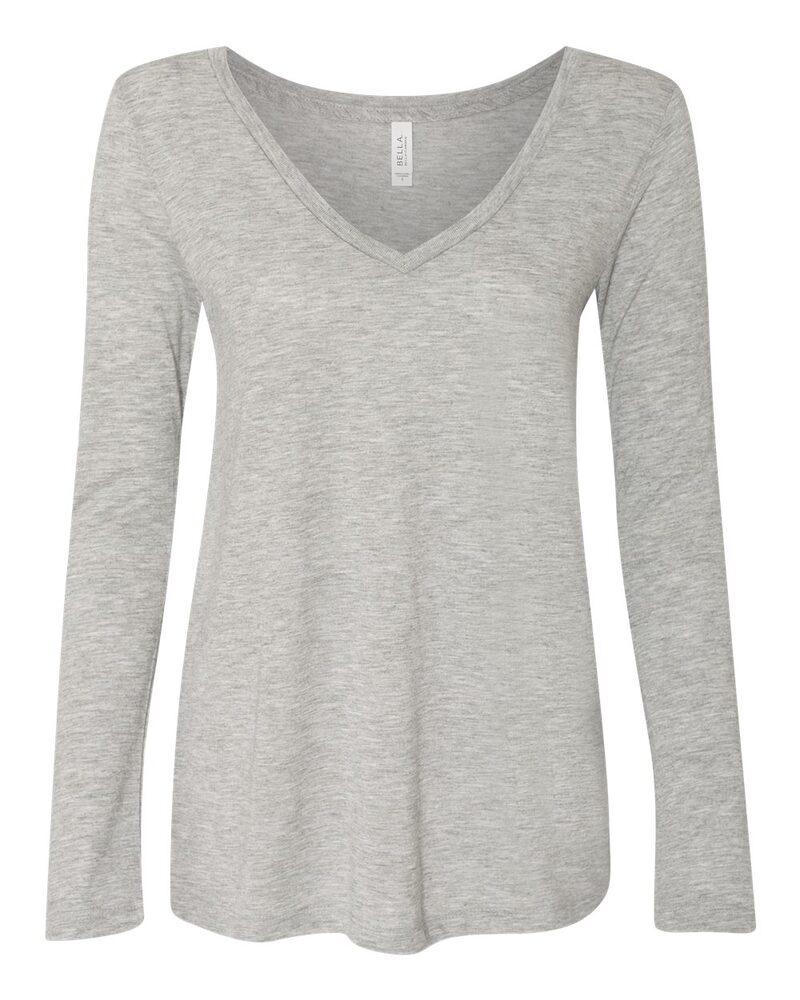 Bella + Canvas 8855 - Women's Flowy Long Sleeve Tee