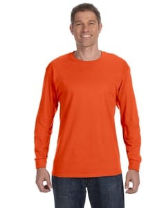 JERZEES 29LSR - Heavyweight Blend™ 50/50 Long Sleeve T-Shirt Burnt Orange