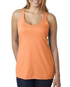 Next Level 6733 - Next Level™ Ladies' Tri-Blend Racerback Tank Vintage Light Orange