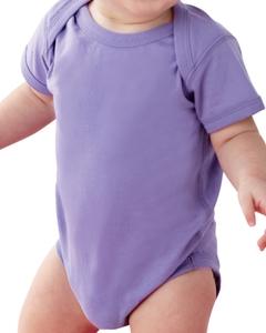 Rabbit Skins 4424 - Fine Jersey Infant Lap Shoulder Creeper Lavender