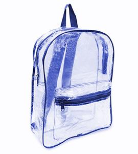 Liberty Bags 7010 - CLEAR PVC BACKPACK