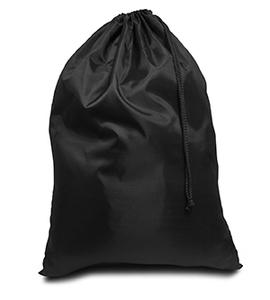 Liberty Bags 9008 - Drawstring Laundry Bag Black