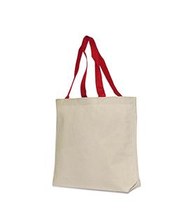 Liberty Bags 9868 - AMY COTTON CANVAS TOTE (ECO-FRIENDLY) Red