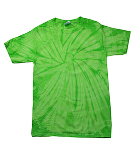 Colortone T1000 - Spider Tie Dye Adult Tee Lime
