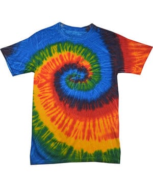 Colortone T1001 - Multi Color Tie Dye Adult Tee