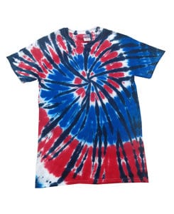 Colortone T1001Y - Multi Color Tie Dye Youth Tee Independence