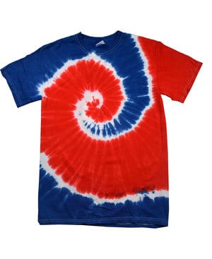 Colortone T1001Y - Multi Color Tie Dye Youth Tee