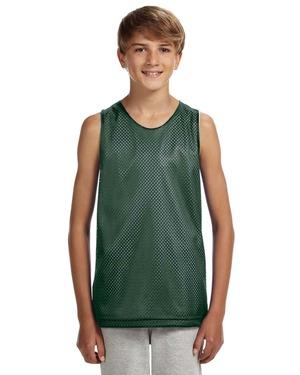 A4 N2206 - Youth Reversible Mesh Tank Shirt