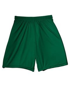 A4 N5244 - Adult 7" Inseam Cooling Performance Shorts Forest Green