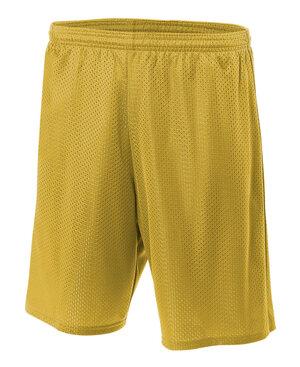 A4 N5293 - Adult 7" Inseam Lined Tricot Mesh Shorts