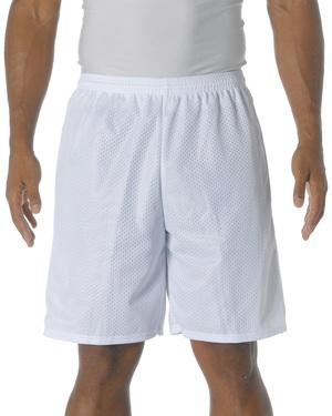 A4 N5296 - Lined 9" Inseam Tricot Mesh Shorts