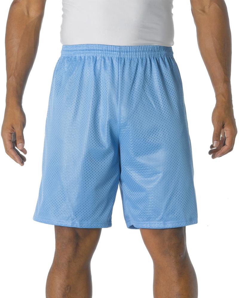 A4 N5296 - Lined 9" Inseam Tricot Mesh Shorts