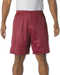 A4 N5296 - Lined 9" Inseam Tricot Mesh Shorts