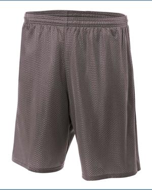 A4 N5296 - Lined 9" Inseam Tricot Mesh Shorts