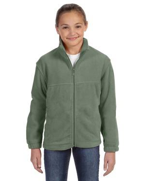 Harriton M990Y - Youth 8 oz. Full-Zip Fleece