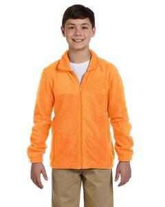 Harriton M990Y - Youth 8 oz. Full-Zip Fleece