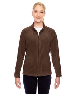 Team 365 TT90W - Ladies Campus Microfleece Jacket Sport Dark Brown