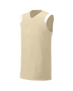 A4 N2340 - Adult Moisture Management V Neck Muscle Shirt