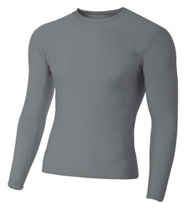 A4 N3133 - Long Sleeve Compression Crew Shirt