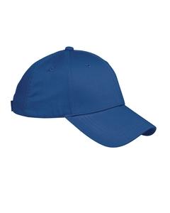 Big Accessories BX020 - 6-Panel Structured Twill Cap Royal