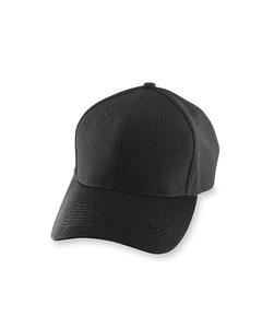 Augusta 6236 - Youth Athletic Mesh Cap Black