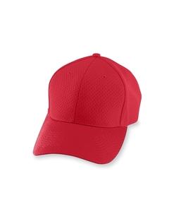 Augusta 6236 - Youth Athletic Mesh Cap Red