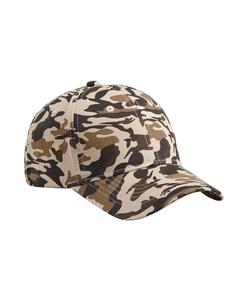 Big Accessories BX024 - Structured Camo Hat Desert Camo