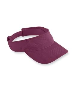 Augusta 6227 - Athletic Mesh Visor Maroon