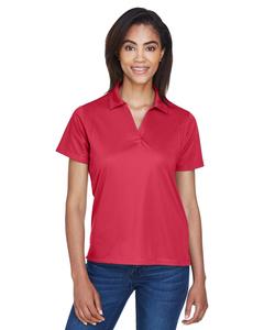 Harriton M354W - Ladies Micro-Piqué Polo Red