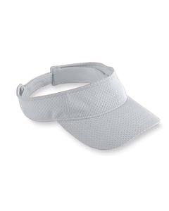 Augusta 6228 - Youth Athletic Mesh Visor Silver Grey